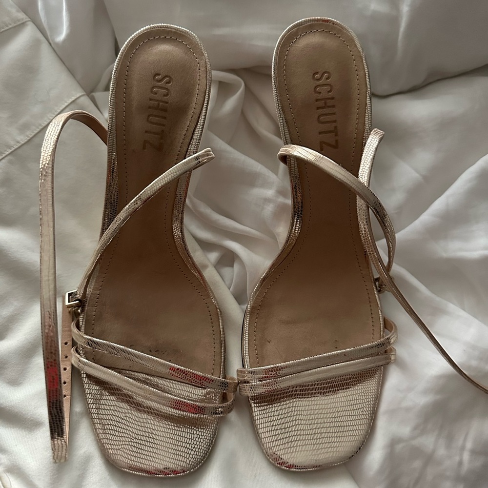 Shutz Altina High-Heel Strappy Sandals